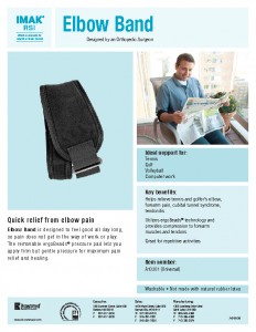 Elbow bands for elbow pain relief
